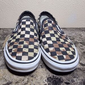 Vans Classic Slip-On 'Camo Desert Checkerboard"